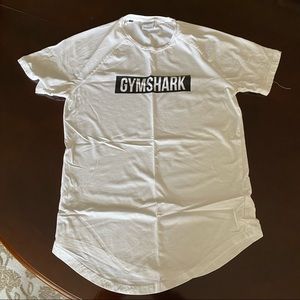 Gymshark Men’s Large White Athletic Fit T Shirt